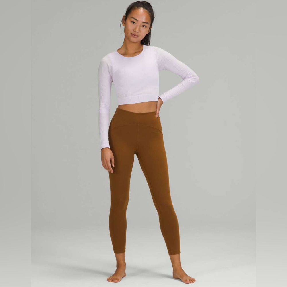 Lululemon Ebb To Street Cropped Long Sleeve